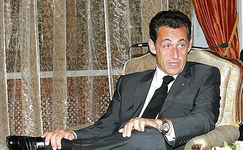 President of France Nicolas Sarkozy.