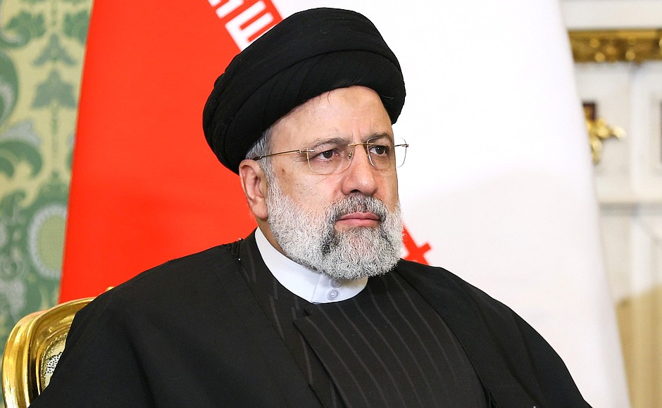President of the Islamic Republic of Iran Ebrahim Raisi.