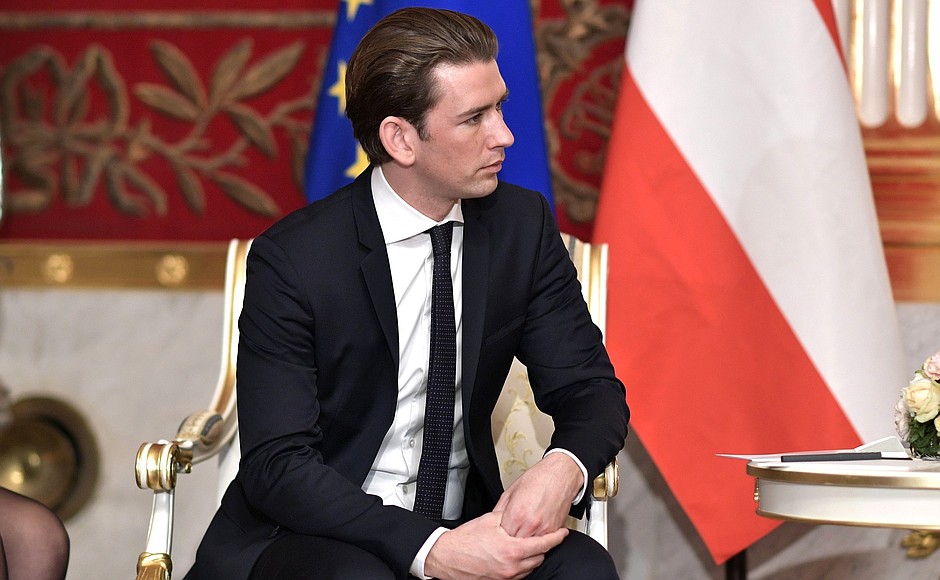 Talks with Federal Chancellor of Austria Sebastian Kurz • President of Russia