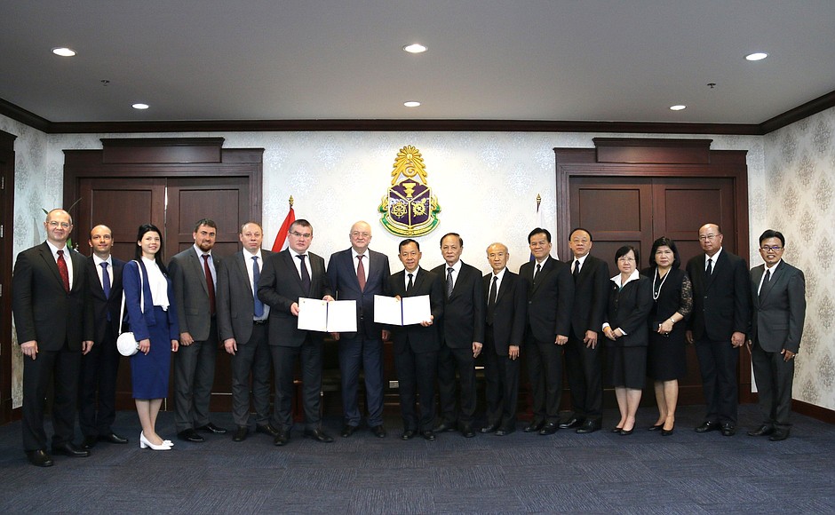 Участники российско-таиландских антикоррупционных консультаций.