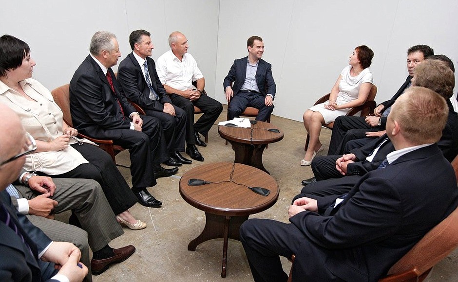 Встреча с представителями малого бизнеса Еврейской автономной области.