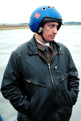 Acting President Vladimir Putin arrived in Grozny.