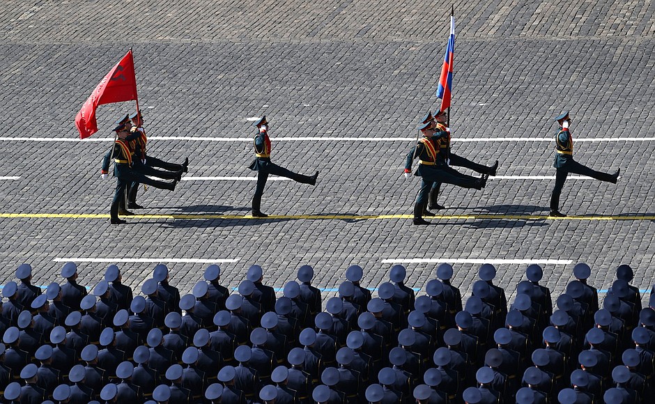 Military parade to mark the 78th anniversary of Victory in the Great Patriotic War.