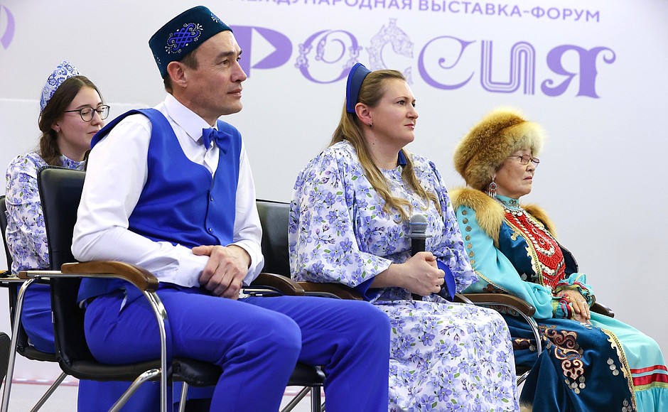 Участники и победители всероссийских семейных конкурсов.