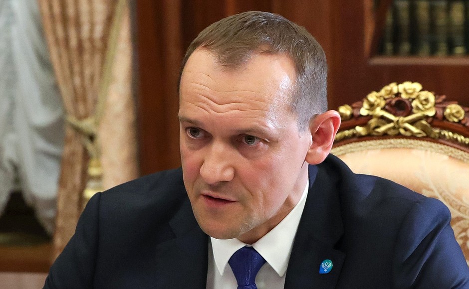 Head of the Federal Service for State Registration, Cadastre and Cartography (Rosreestr) Oleg Skufinsky.