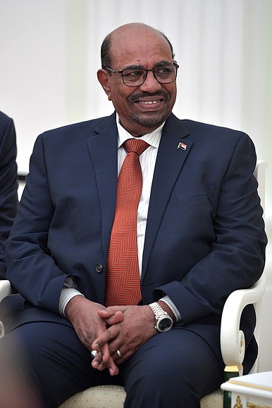 President of the Republic of Sudan Omar Al-Bashir.