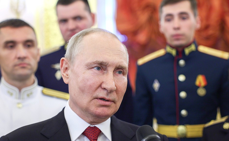 Vladimir Putin answered a journalist’s question about the current situation at the front.