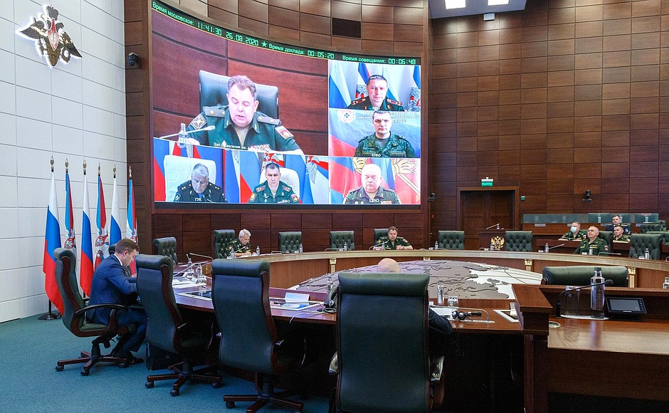 Заседание постоянной комиссии Совета по делам казачества по взаимодействию Министерства обороны и войсковых казачьих обществ.