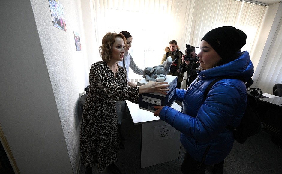 Presidential Commissioner for Children's Rights Maria Lvova-Belova visited the Donetsk and Lugansk people’s republics, the Zaporozhye and Kherson regions, the Republic of Crimea and Sevastopol.