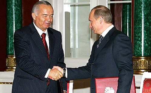 At the end of Russian-Uzbek talks a number of joint documents were signed.