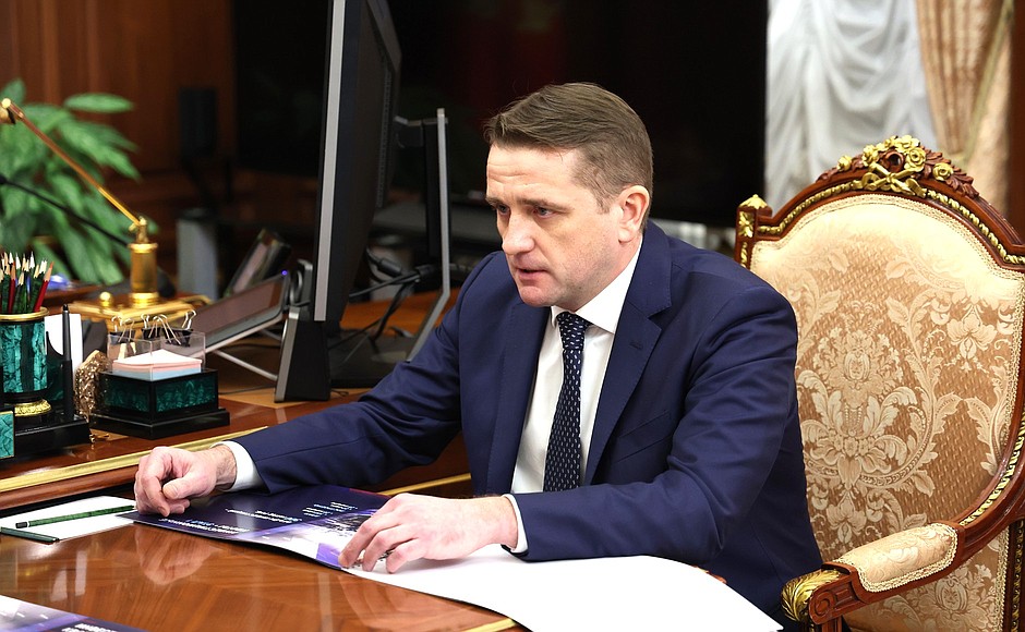 Head of Federal Agency for Fishery Ilya Shestakov.
