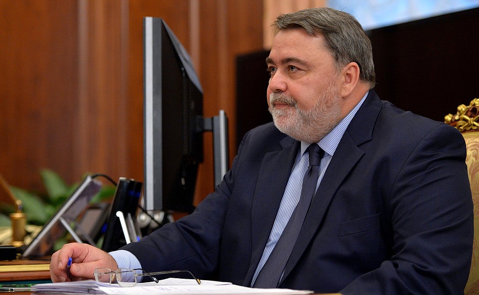Head of the Federal Anti-Monopoly Service Igor Artemyev.