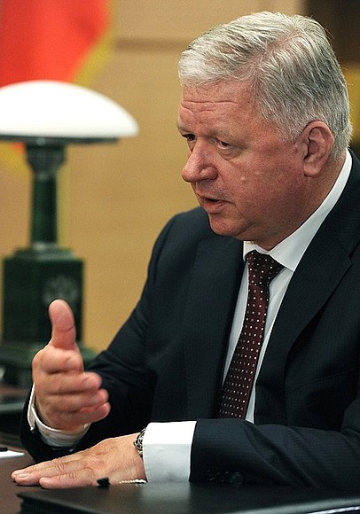 Председатель Федерации независимых профсоюзов России Михаил Шмаков.