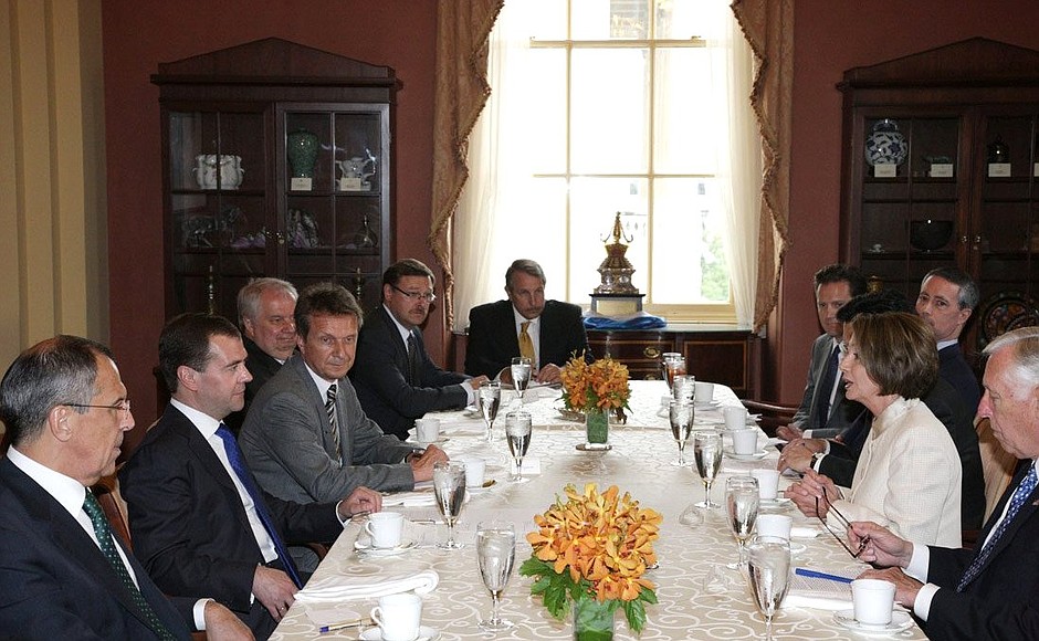 Meeting with US Congress leaders