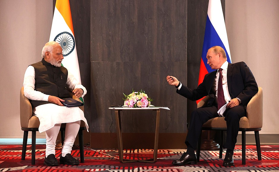 Meeting with Prime Minister of India Narendra Modi.