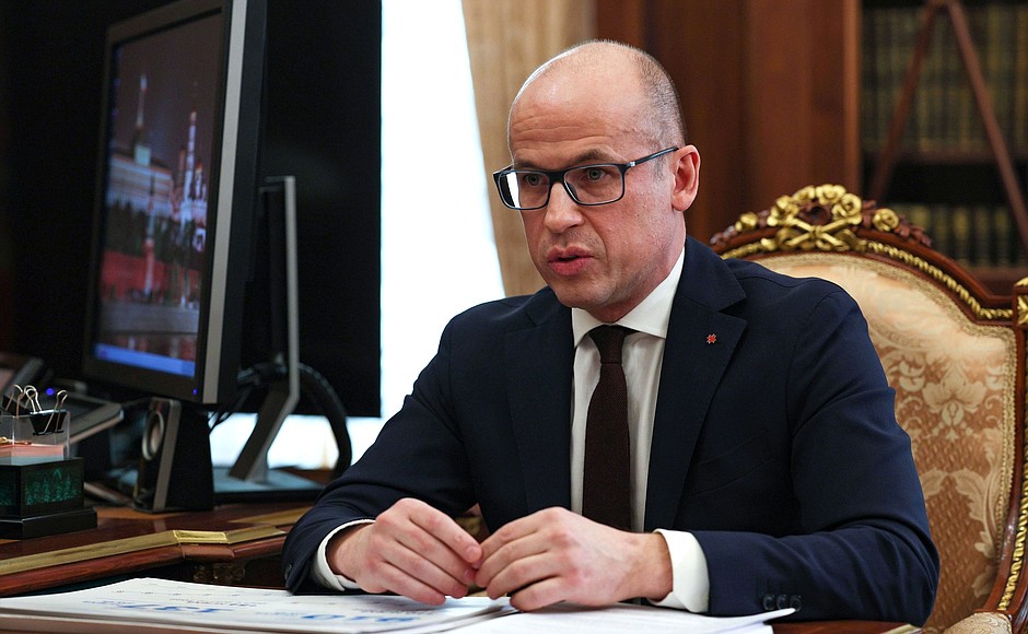 Глава Удмуртской Республики Александр Бречалов.