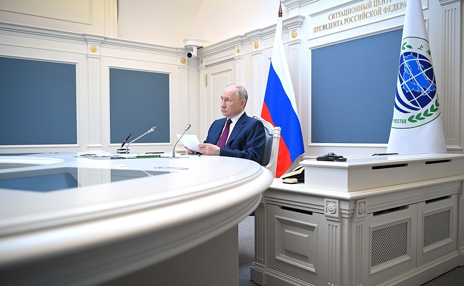 SCO Heads of Council meeting • President of Russia