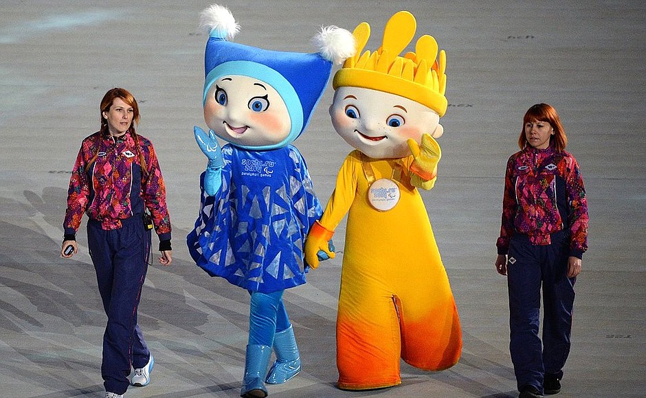 Closing ceremony of the XI Paralympic Winter Games.