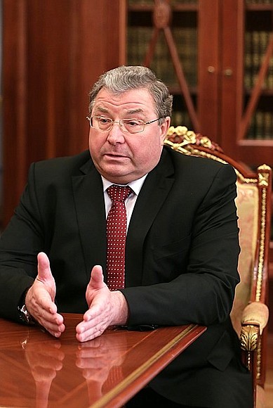 Head of the Republic of Mordovia Vladimir Volkov.