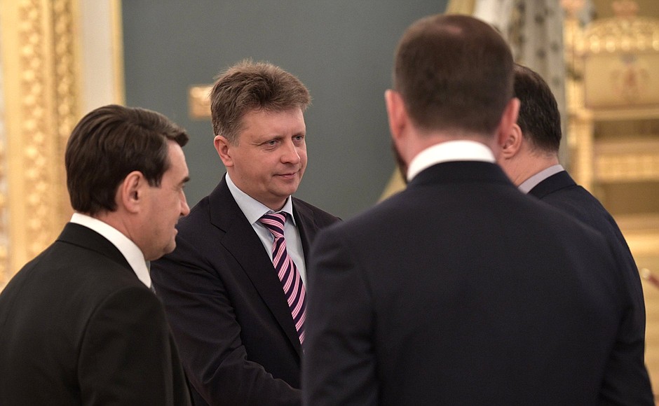 Before a State Council meeting on Russia’s environmental development for future generations.