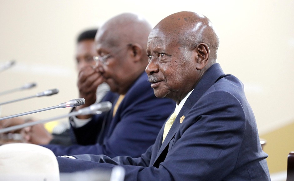 Президент Республики Уганда Йовери Кагута Мусевени.