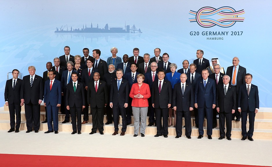G20 Summit participants.
