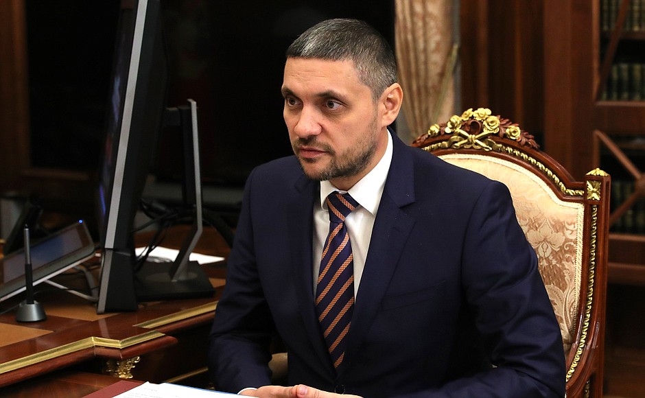Временно исполняющий обязанности губернатора Забайкальского края Александр Осипов.