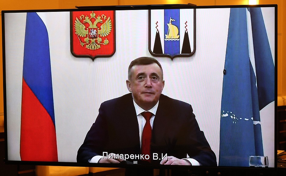 Губернатор Сахалинской области Валерий Лимаренко.