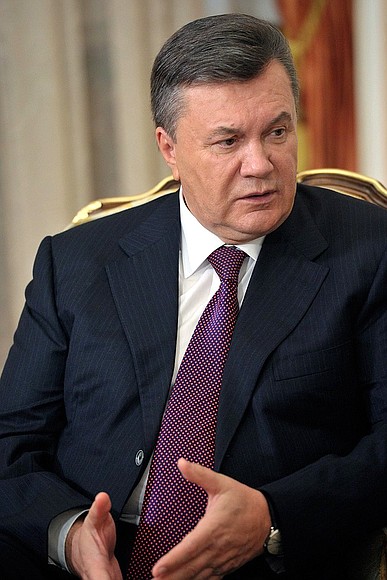 President of Ukraine Viktor Yanukovych.