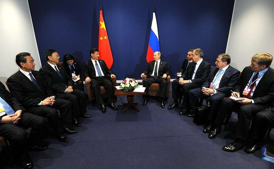 Meeting with President of China Xi Jinping.