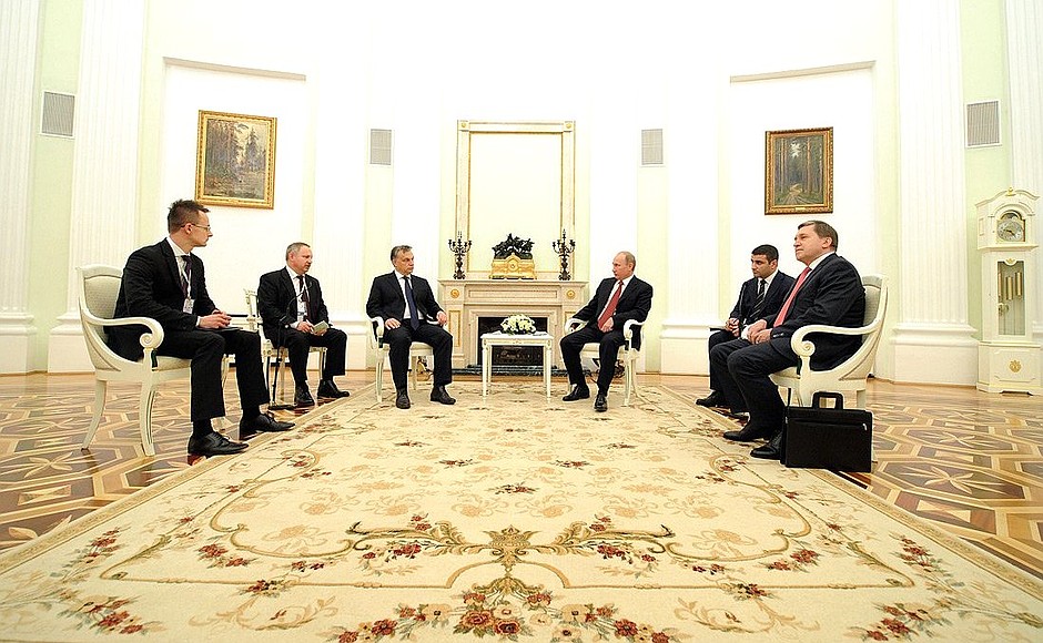 Встреча с Премьер-министром Венгрии Виктором Орбаном.