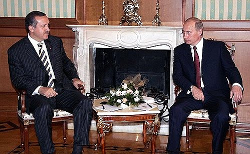 Встреча с Премьер-министром Турецкой Республики Реджепом Тайипом Эрдоганом.