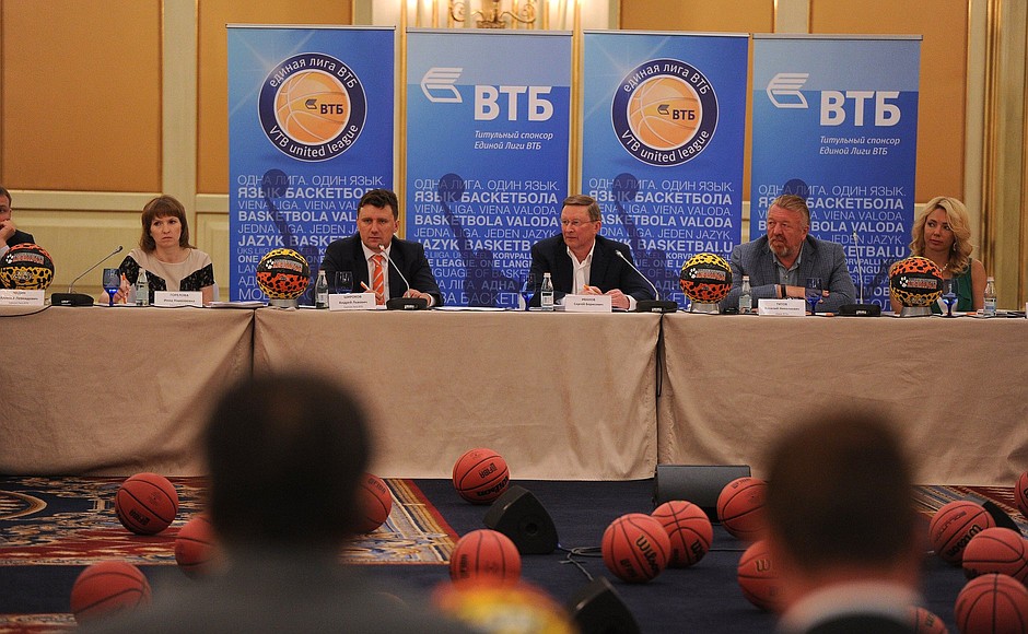 At a meeting of the VTB United League’s Council.