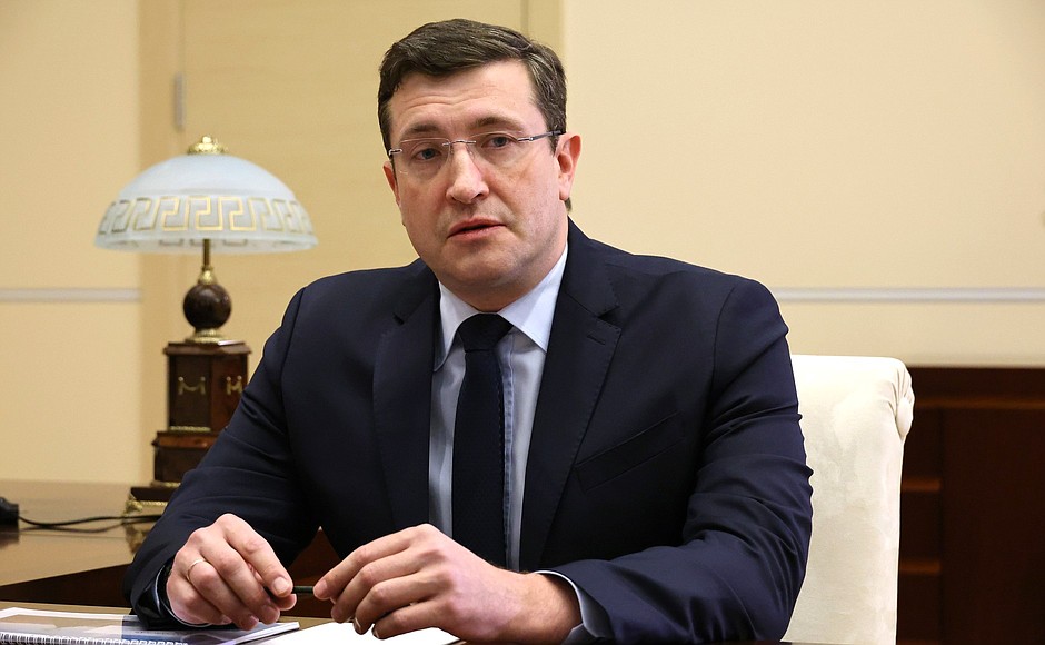 Nizhny Novgorod Region Governor Gleb Nikitin.
