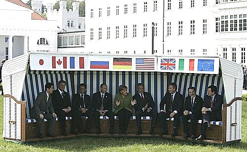 После завершения заседания глав государств и правительств «Группы восьми».