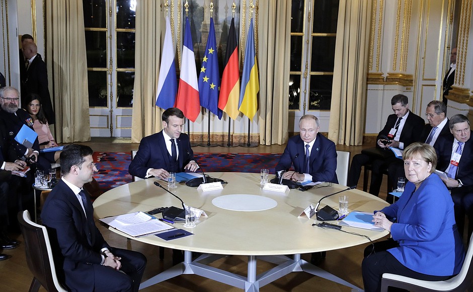 The Normandy format summit.