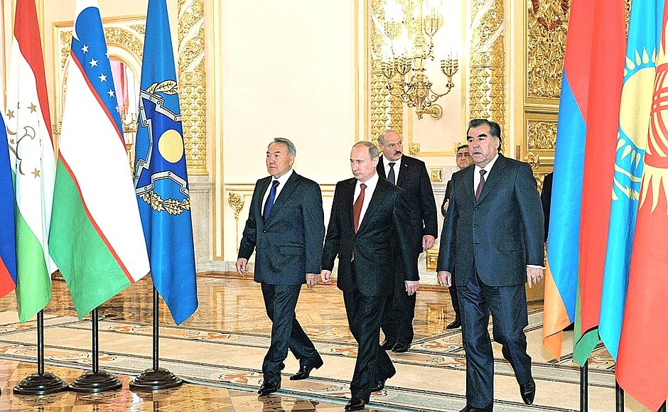 Leaders of CSTO member states.