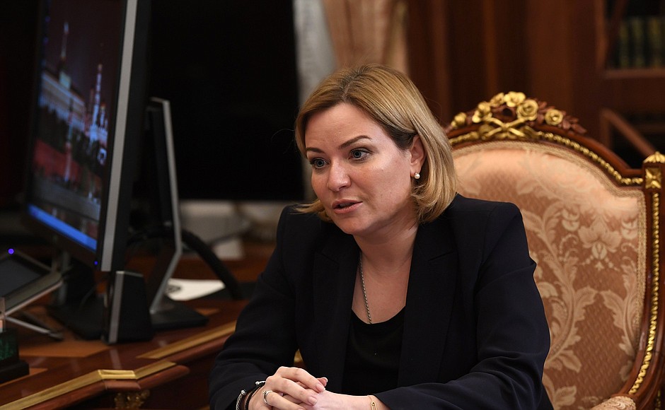 Culture Minister Olga Lyubimova.