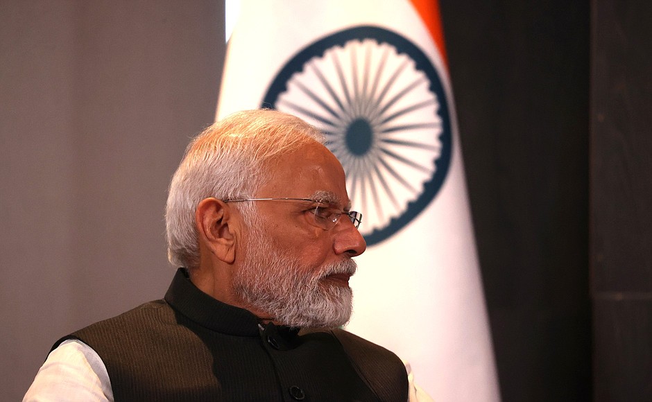 Премьер-министр Республики Индия Нарендра Моди.