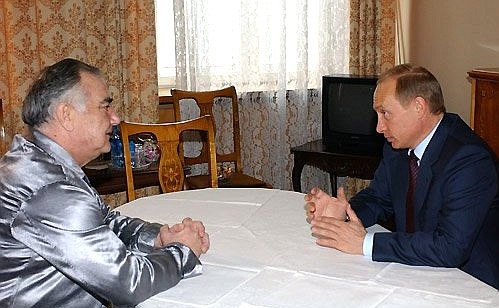 Встреча с Президентом Кабардино-Балкарии Валерием Коковым.