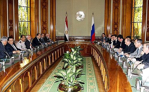 Russian-Egyptian talks.