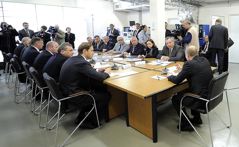 Meeting On Russian Technologies (Rostekhnologii) State Corporation’s Performance and Outlook.