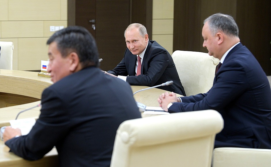 Informal meeting of CIS heads of state.