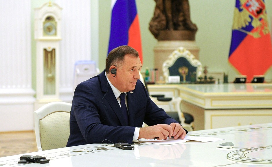 Serbian Member of the Presidency of Bosnia and Herzegovina Milorad Dodik.