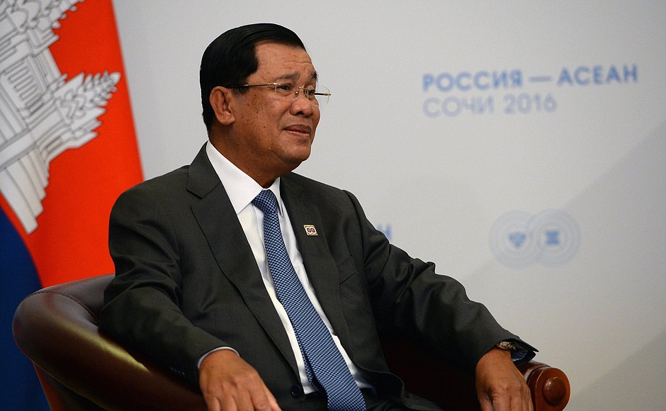 Премьер-министр Королевства Камбоджа Хун Сен.