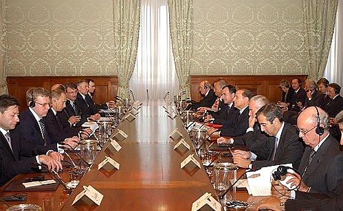Russian-Italian intergovernmental consultations.