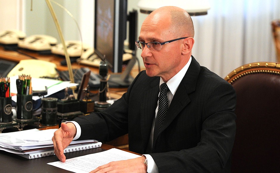 Генеральный директор Государственной корпорации по атомной энергии «Росатом» Сергей Кириенко.