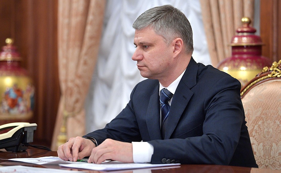Президент открытого акционерного общества «Российские железные дороги» Олег Белозёров.