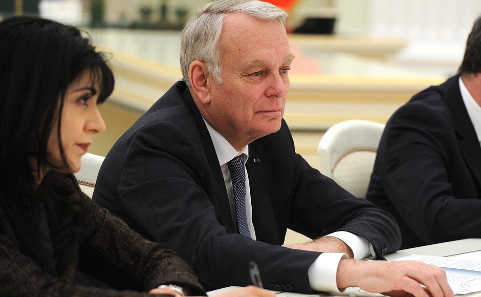 French Foreign Minister Jean-Marc Ayrault.