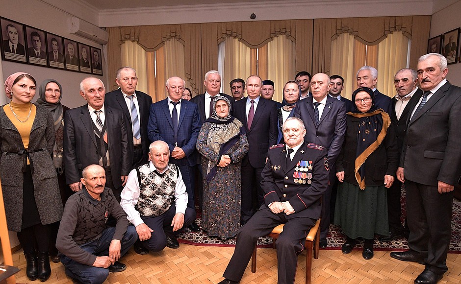 Встреча с представителями общественности Дагестана.